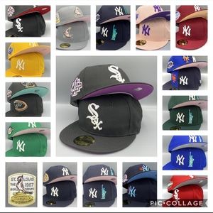 Fitted World Series hats.